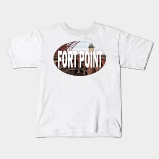 Fort Point, San Francisco California Kids T-Shirt